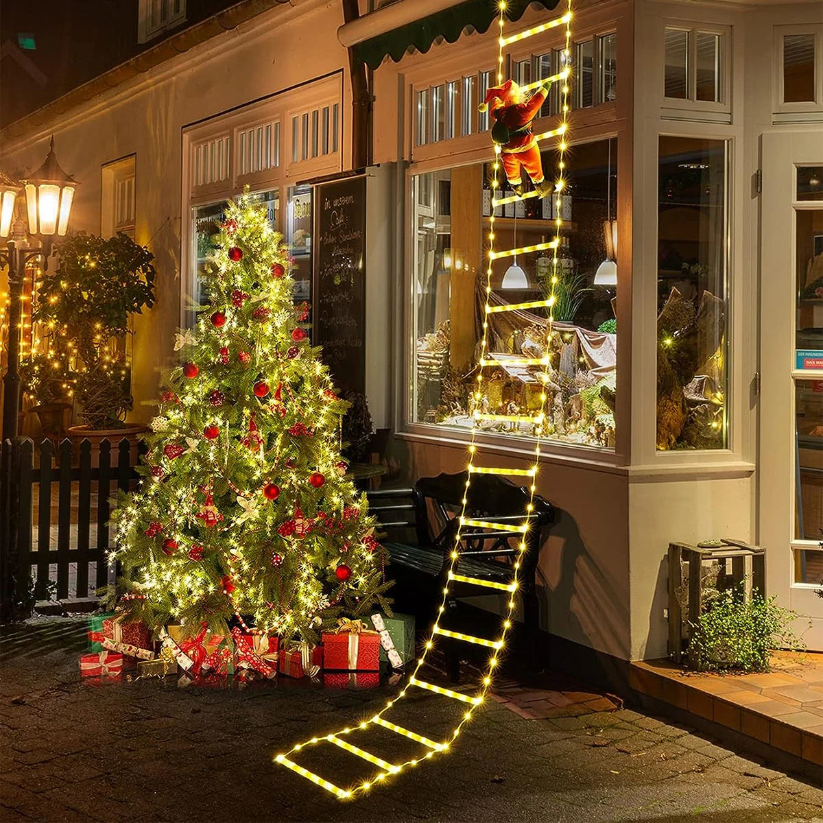 Santa's Ladder Lights