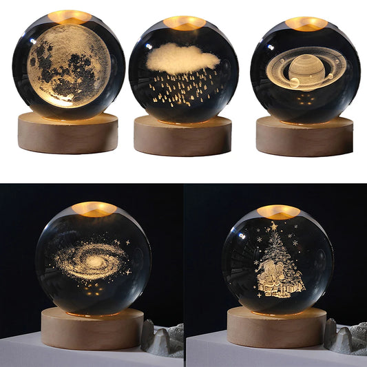 Astral Harmony Crystal Globe