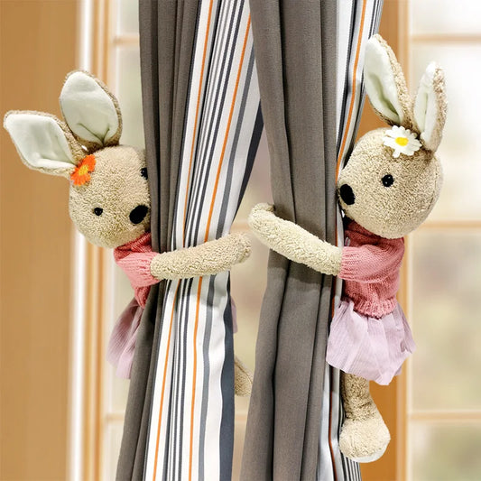 Bunny Love Curtain Clips